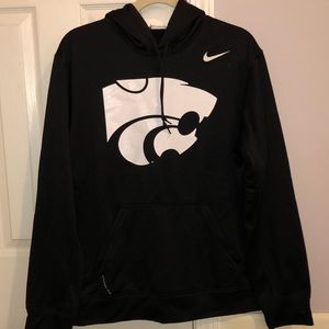 MENS KSTATE NIKE THERMA FIT HOODIE